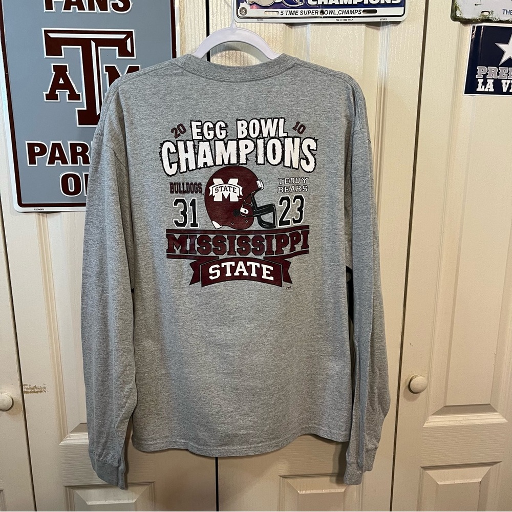 2010 Mississippi State EGG Bowl Champions T-shirt